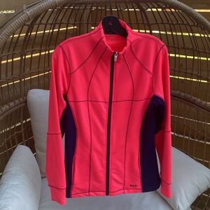 3/$30 Fila Women's Pink and Purple Jacket